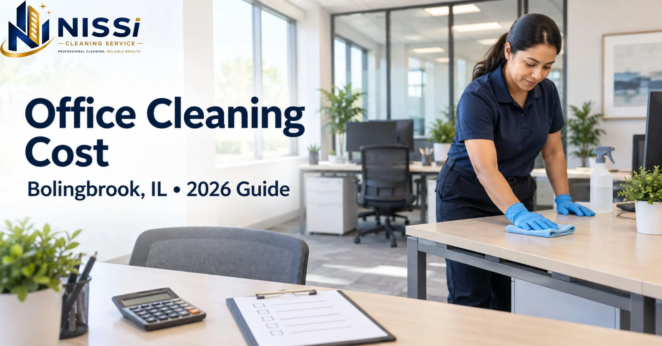 Office Cleaning Cost in Bolingbrook, IL: A 2026 Pricing Guide