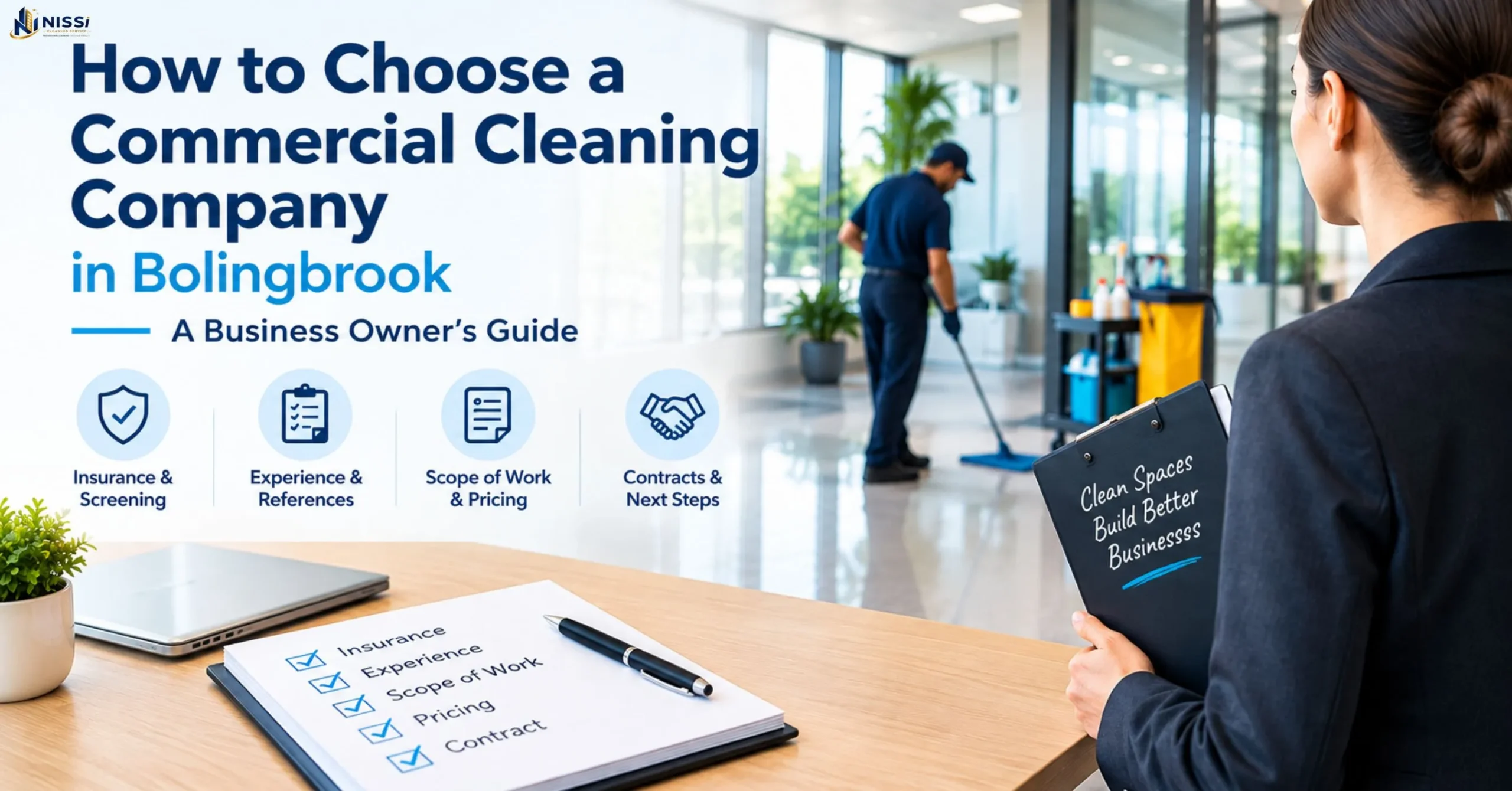 How to Choose a Commercial Cleaning Company in Bolingbrook: A Business Owner’s Guide